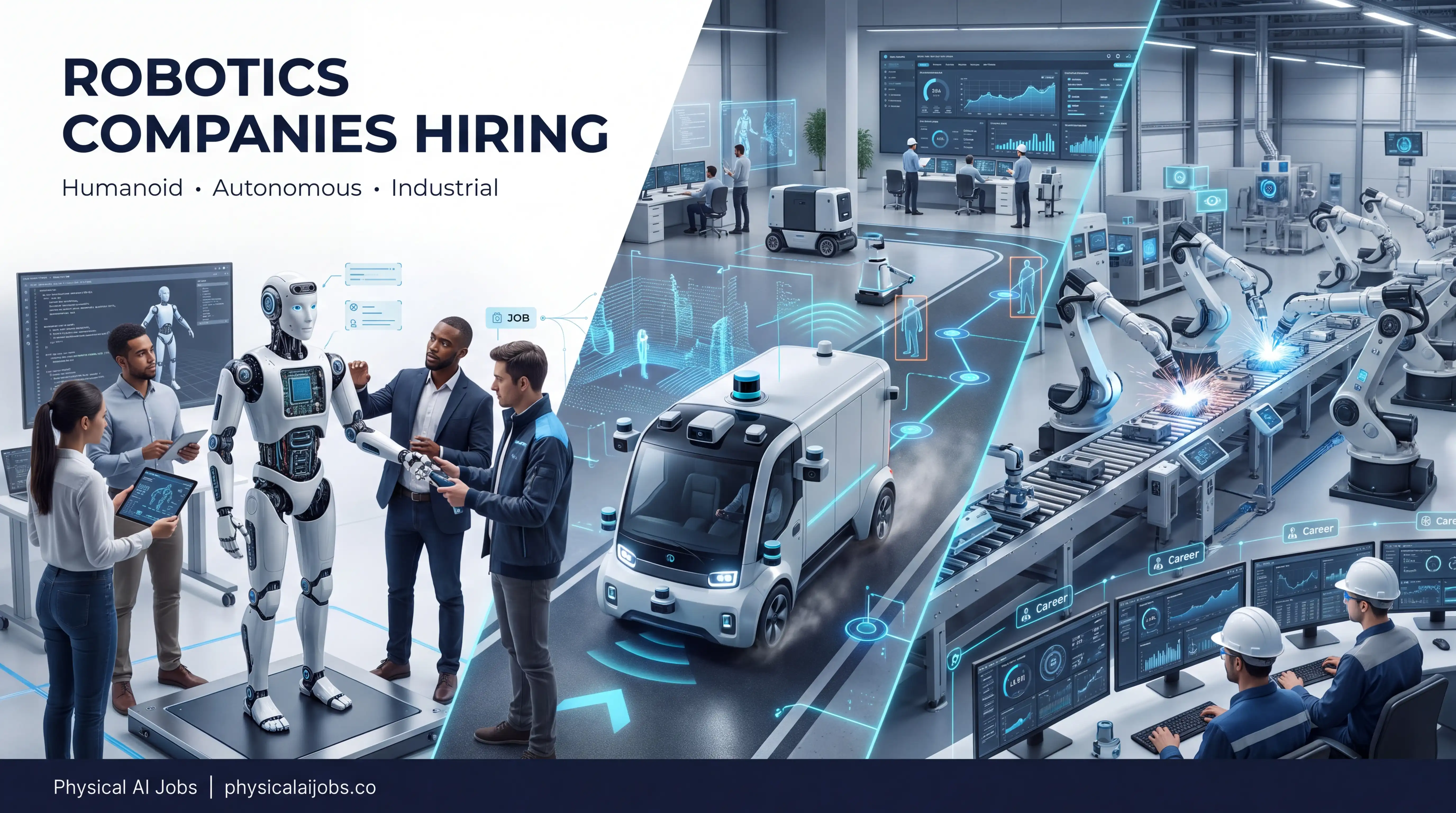 what are the best companies hiring in Humanoid, Autonomous & Industrial Sectors