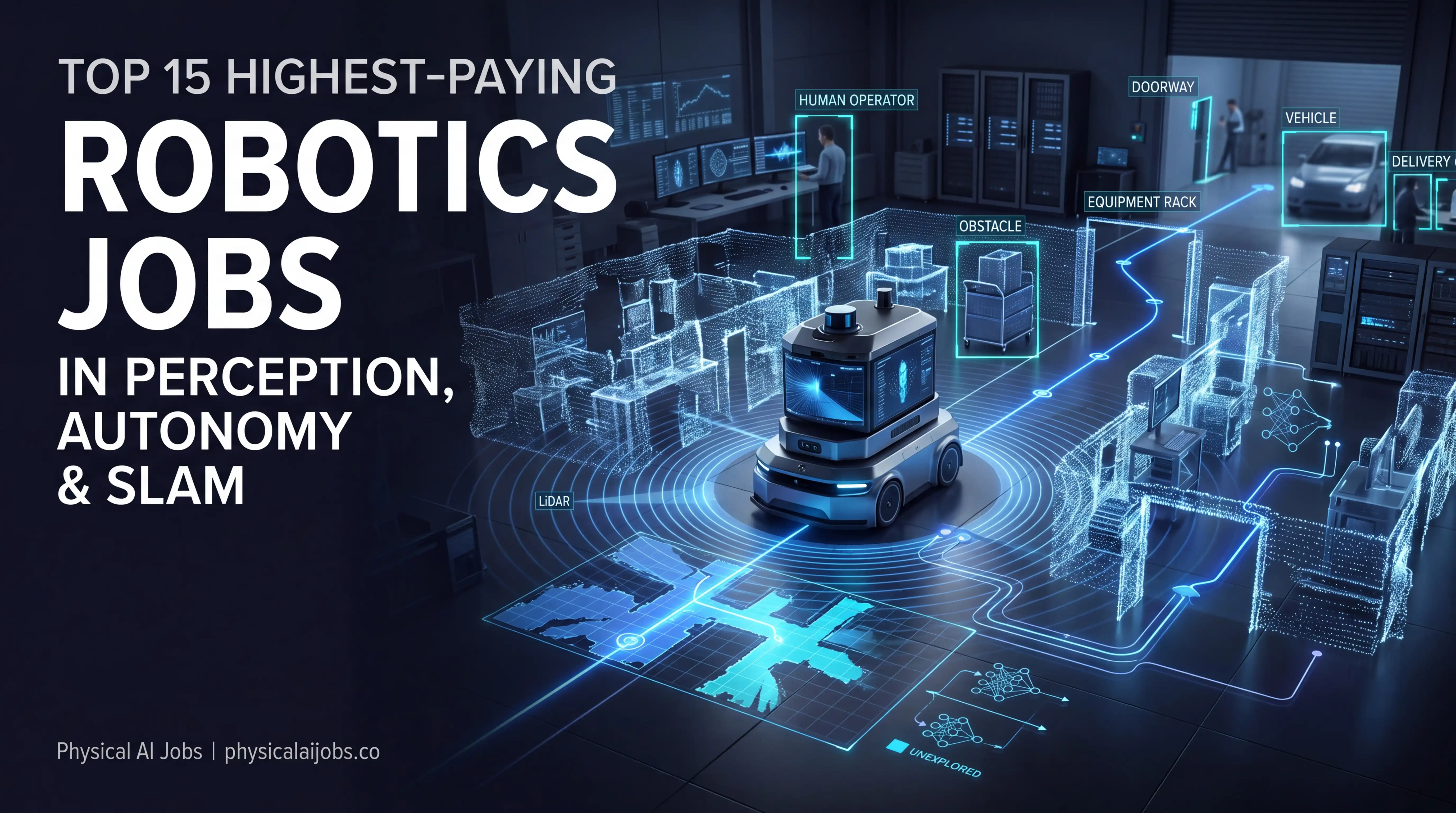 what are the Highest Paying Robotics Jobs in Perception, Autonomy and SLAM