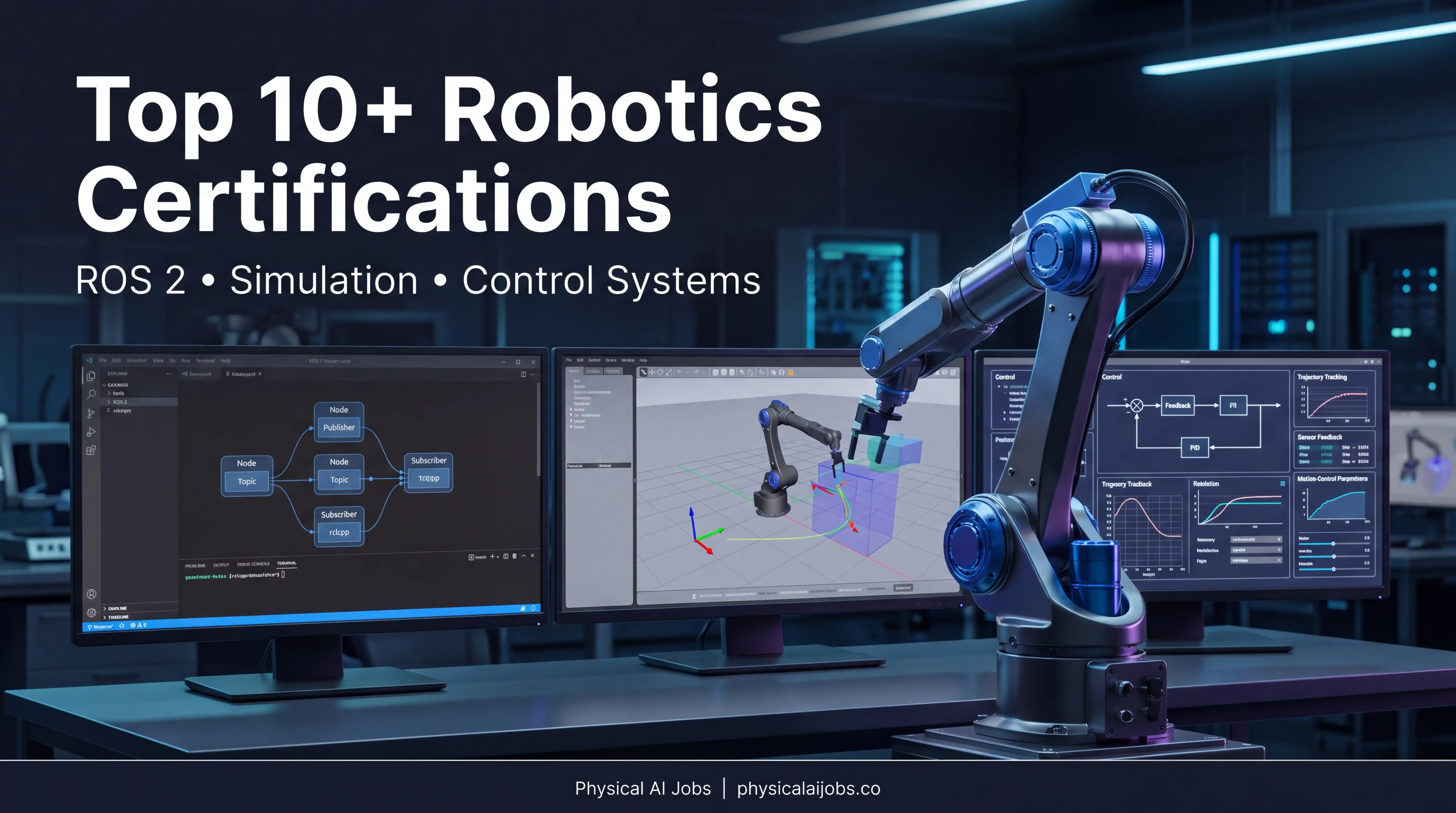 what are the best Robotics Certifications for ROS 2, Simulation & Control Systems